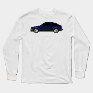 AE86 Pixelart Long Sleeve T-Shirt